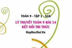Lý thuyết Toán 9 Bài 14: Cung và Dây Của Một Đường Tròn (Kết Nối Tri Thức)
